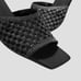 VIVAIA Square-Toe Block Heel Slide (Juliet) EU41 US9.5