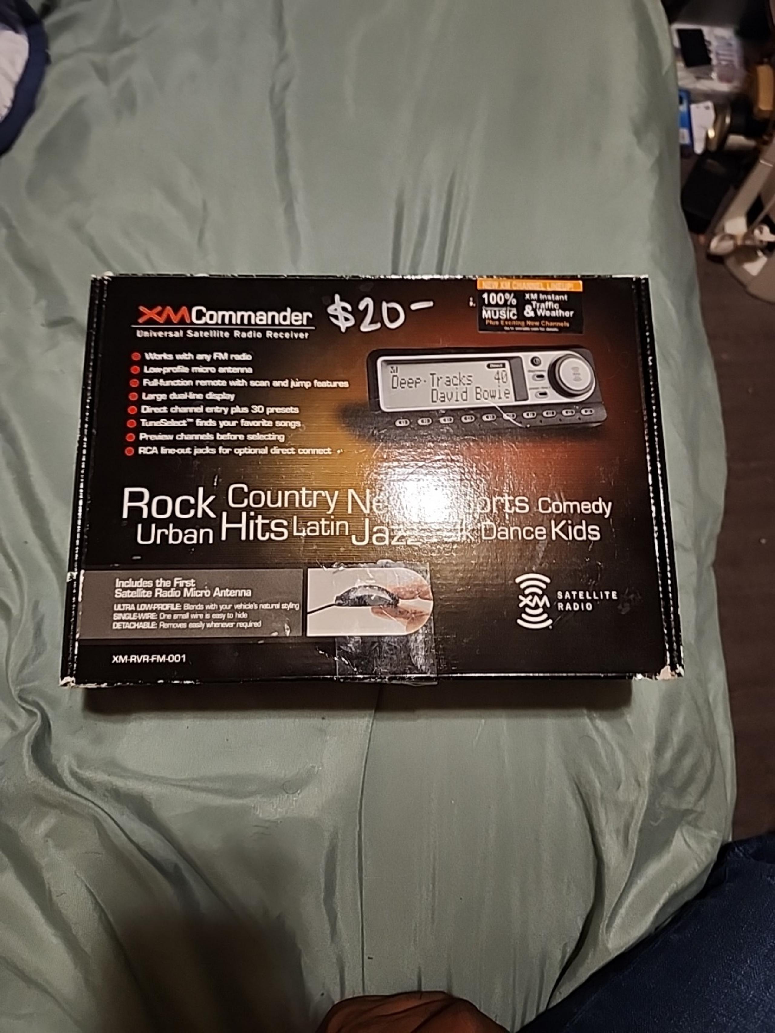 XM Commander Satalite Radio