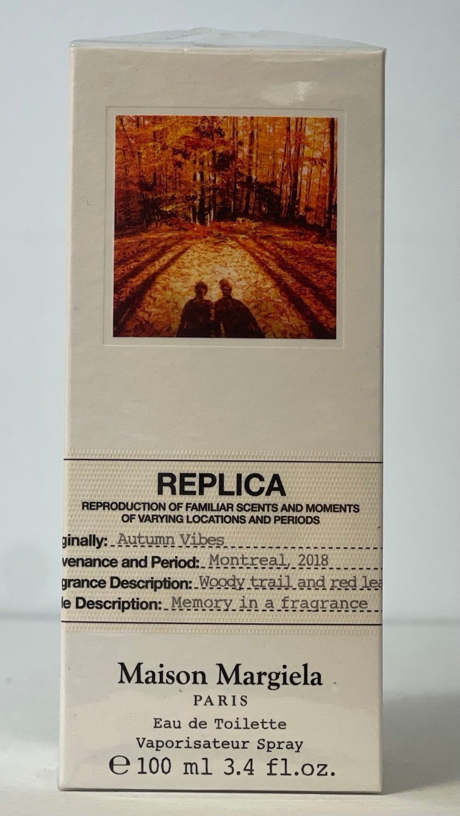 Replica autumn vibes - Woody trail and red leaves EDT 3.4 oz *Open seal at top