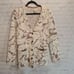 Meadow Rue by Anthropologie white button front cardigan size S