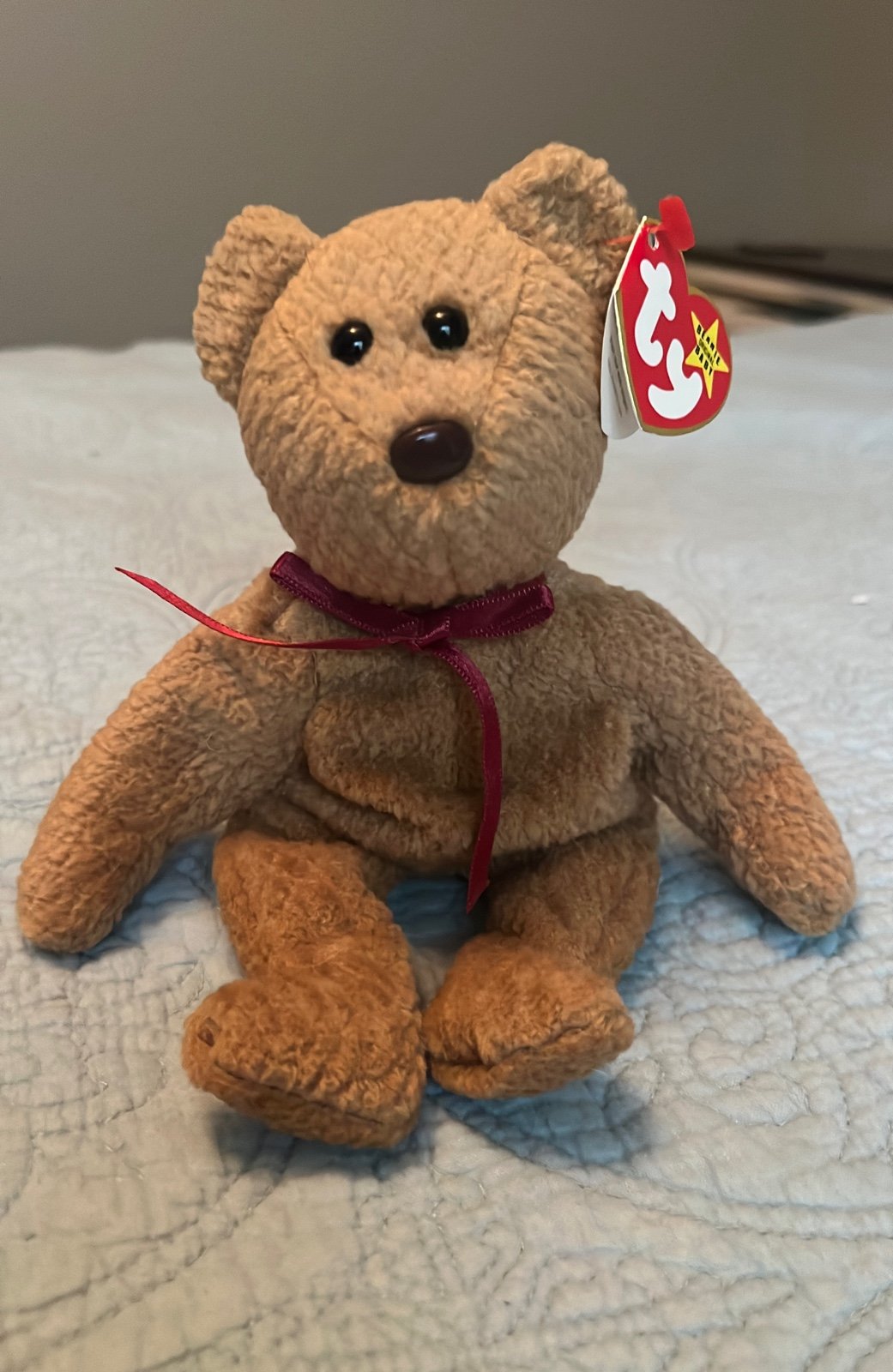 curly beanie baby