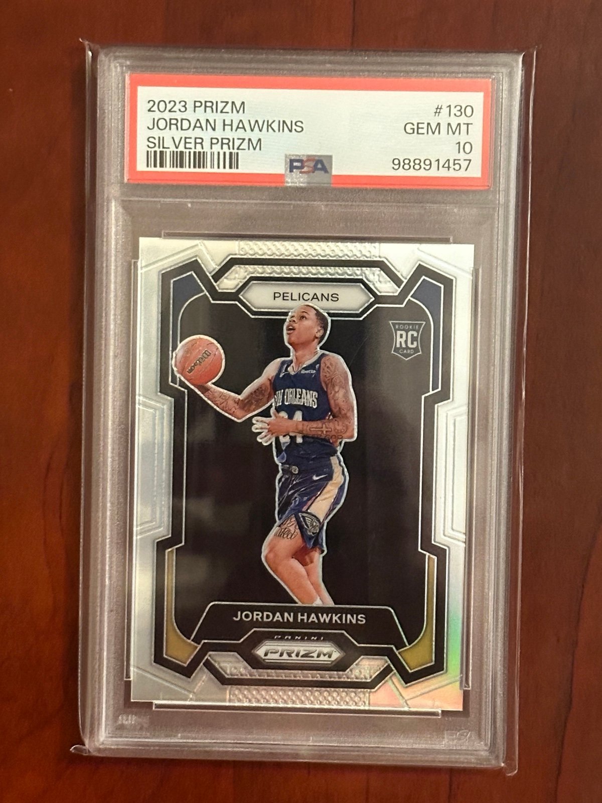 2023 Jordan Hawkins Silver Prizm PSA 10 Rookie