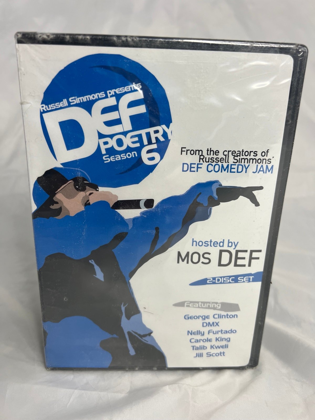 RUSSELL SIMMONS PRESENTS DEF POETRY 6 season dvd set