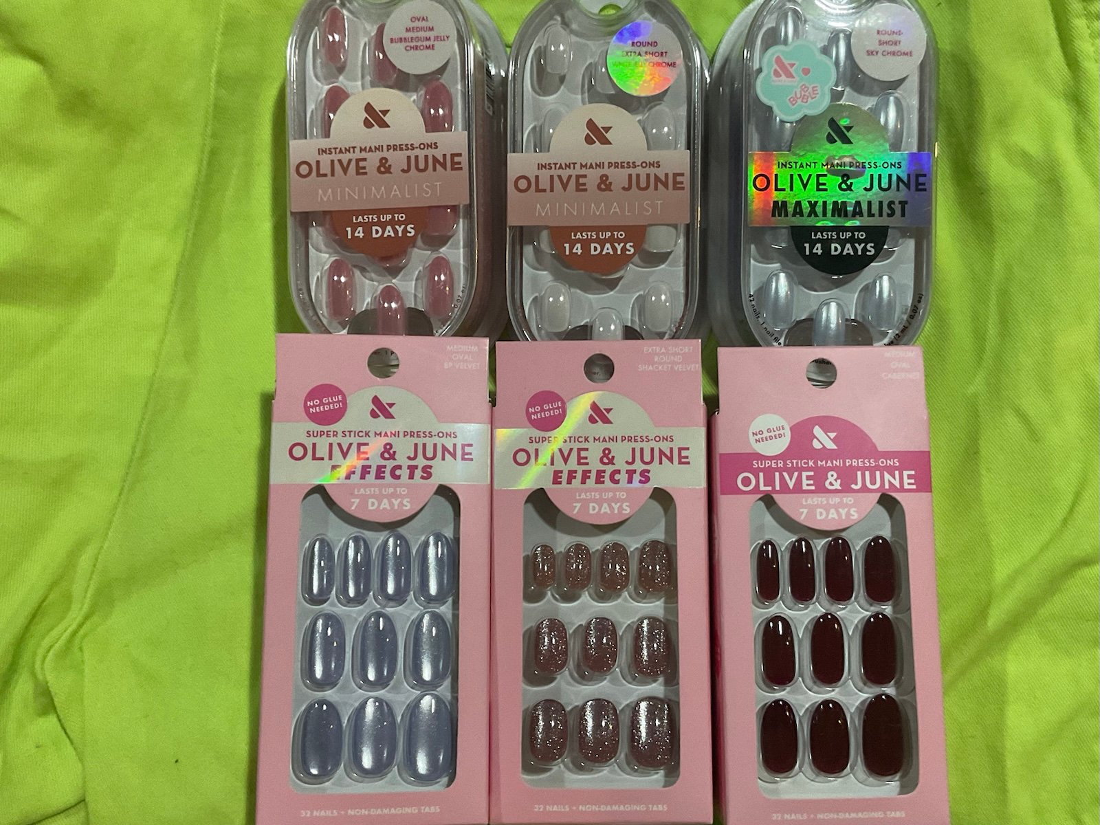 Olive and June 6, set nail bundle