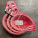 Tommy Bahama Pink Flamingo Nesting Serving Bowls