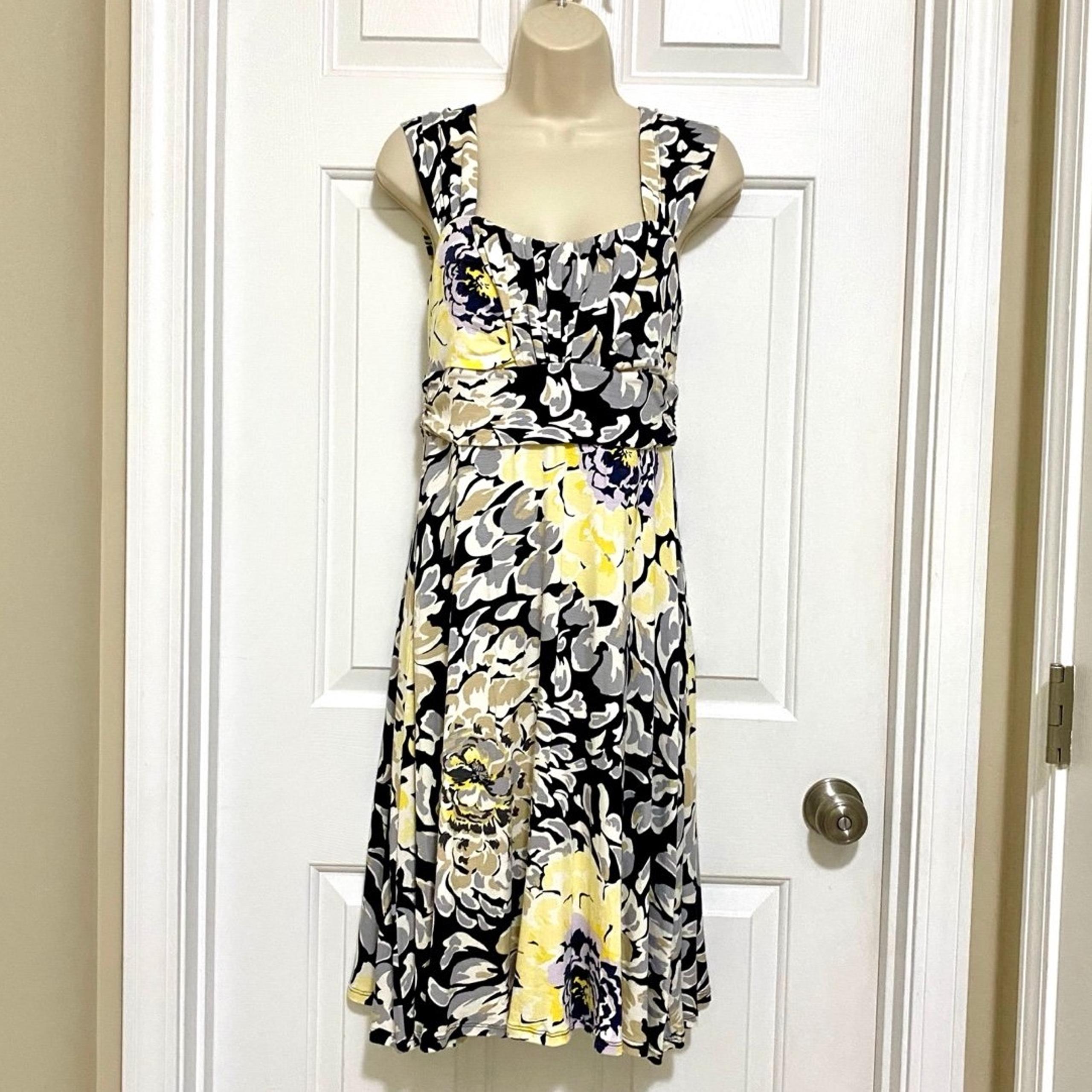 Weston Wear by Anthropologie Sleeveless Fit n Flare Floral Dress