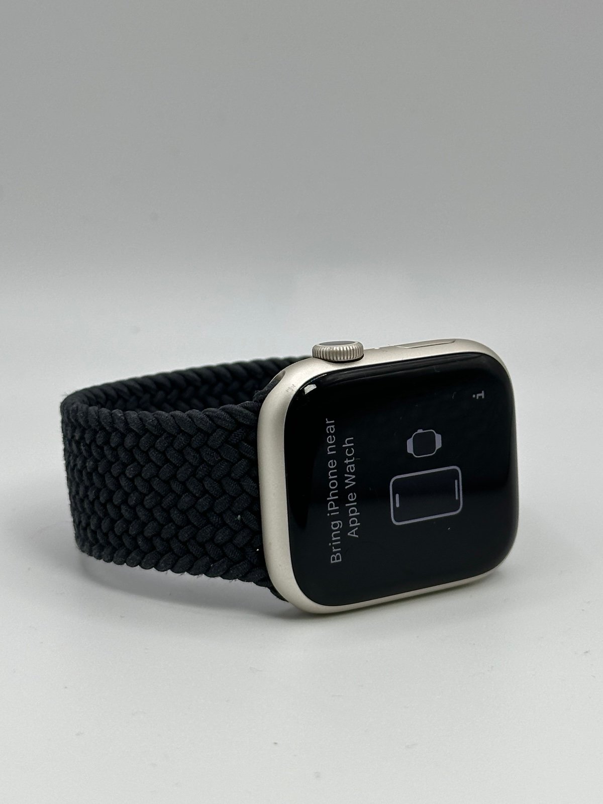 Apple Watch Series 7 45mm black aluminum with sport band GPS