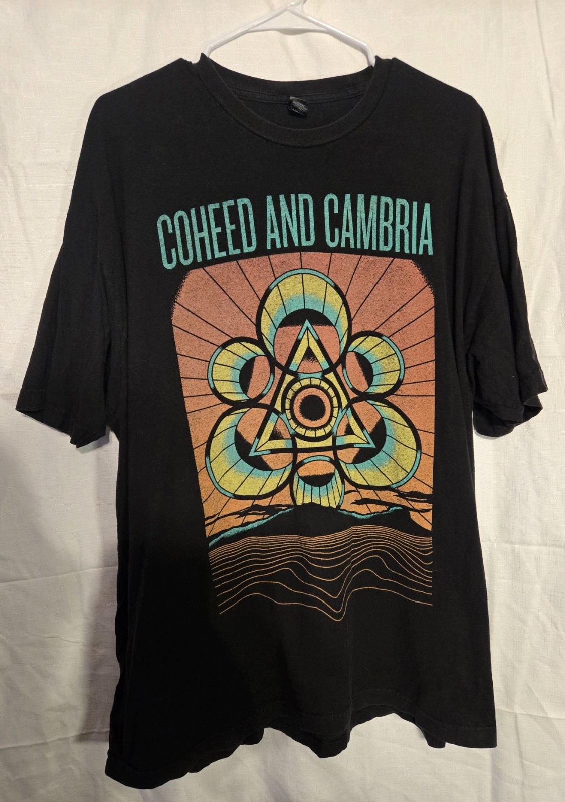 Coheed And Cambria Band Tee Black Shirt 2xL Discontinued Design Rock Music