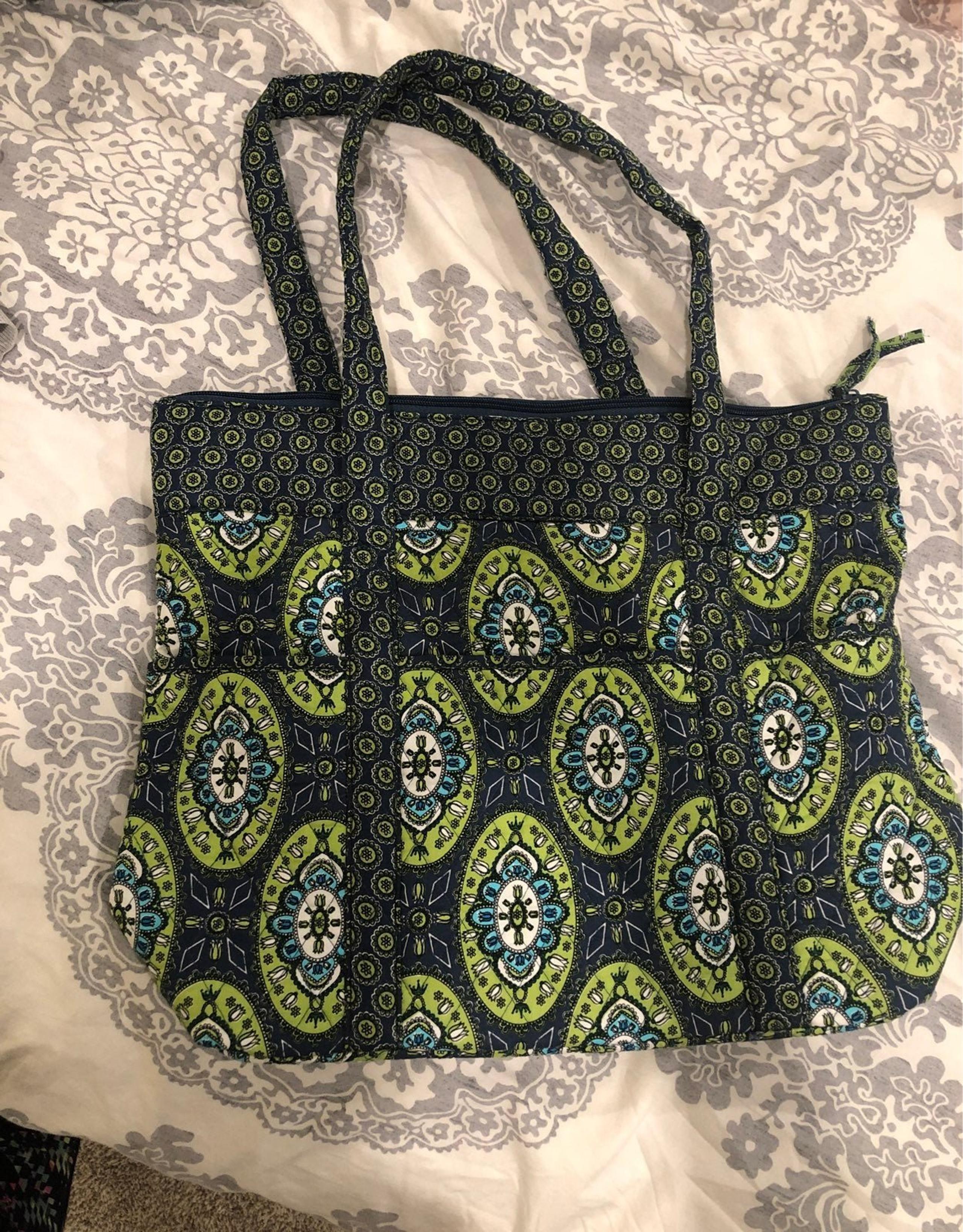 Floral tote bag
