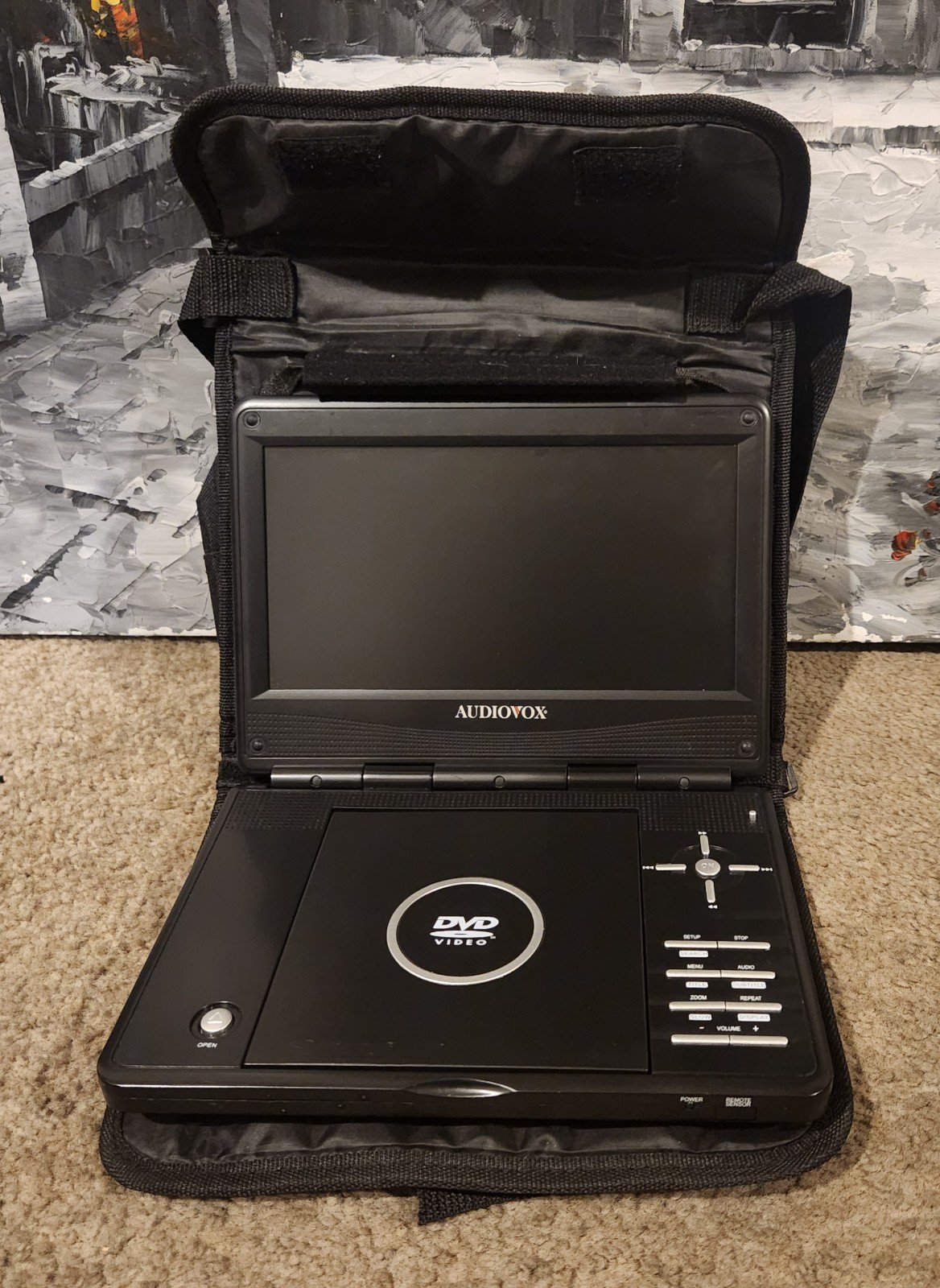 Audiovox D1998 Portable DVD Player (9 )