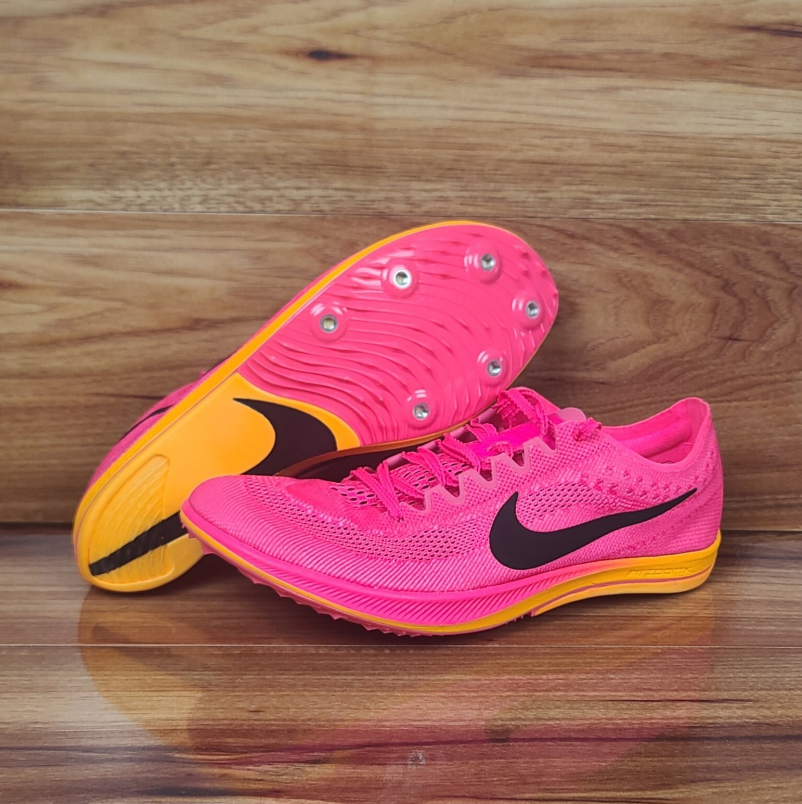 Nike ZoomX Dragonfly Pink/Orange Track & Field Spikes CV0400-600 Men's Size 10