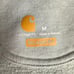 Carhartt Full Zip Hoodie Sweatshirt Relaxed Fit Gray Mens Size M