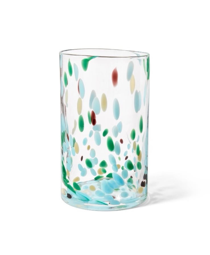 DVF Diane von Furstenberg X Target Dot Glass Candle Holder/Vase