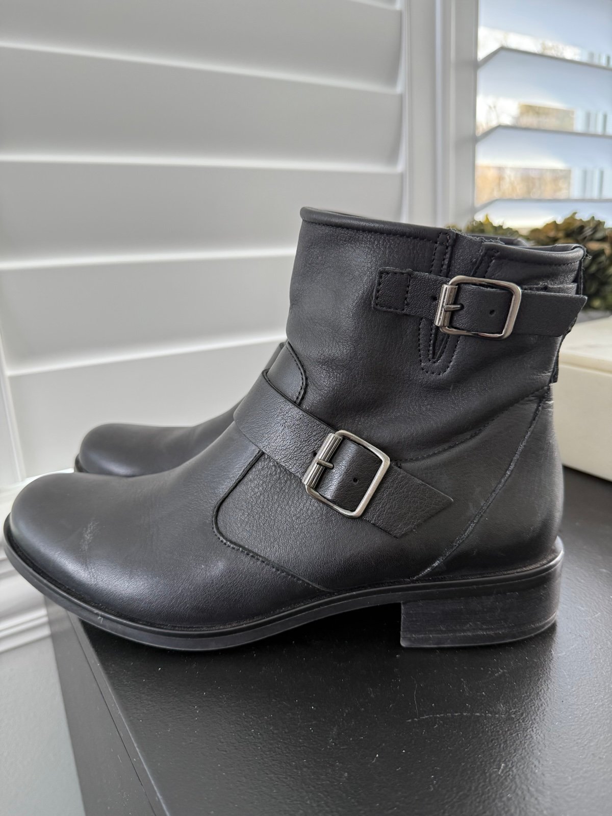 Paul Green NEW Wyatt Women's Size 9 US Black Leather Boots