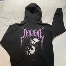 Twilight Saga Hoodie Bella Edward metal font M