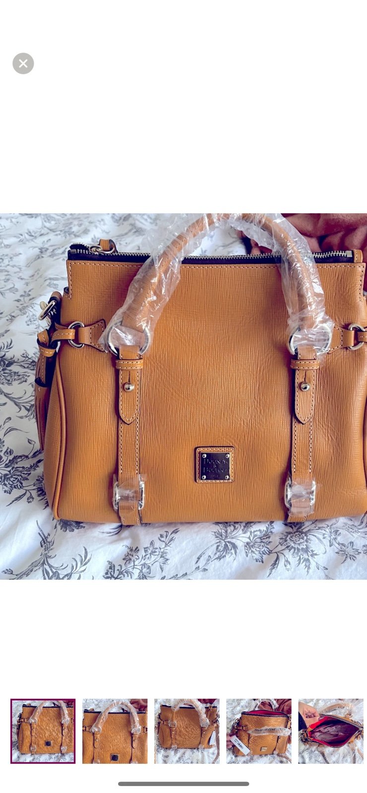 Dooney Bourke saffiano satchel
