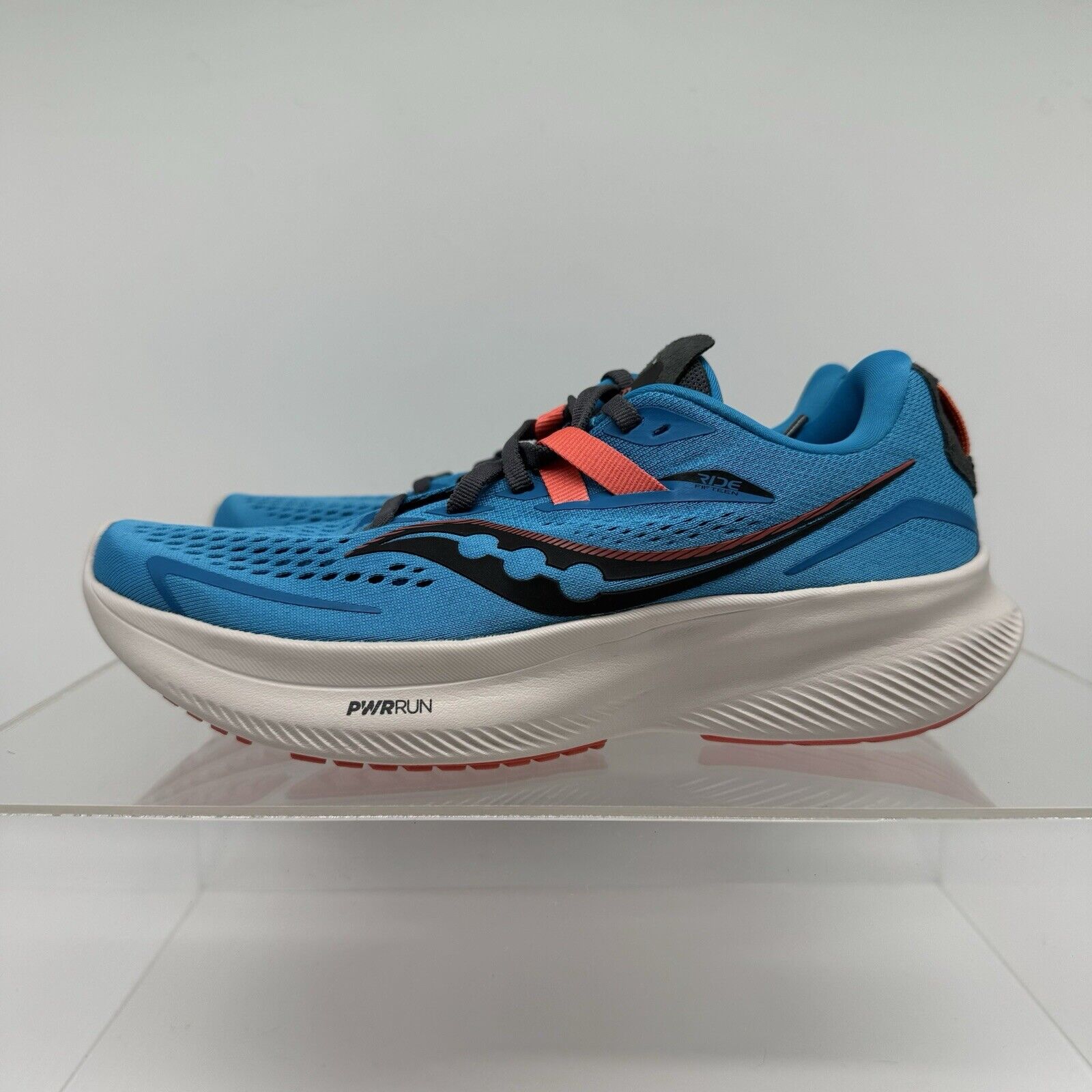 Brand New Women’s Saucony Ride 15 S10729-31 Blue Running Shoes Sneakers Size 7
