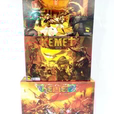 Kemet Board Game Base w/ Seth & Ta-Seti Expansions | Matagot Collection XL