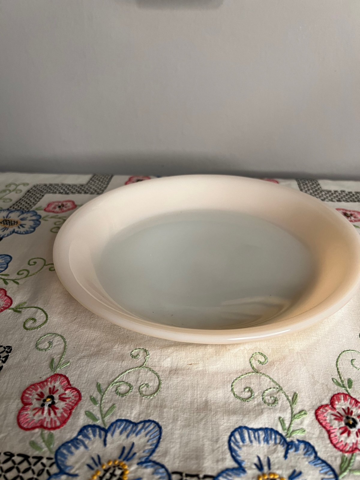 Vintage Set of Two Fire King by Pyrex Marigold Lusterware Pie Pans