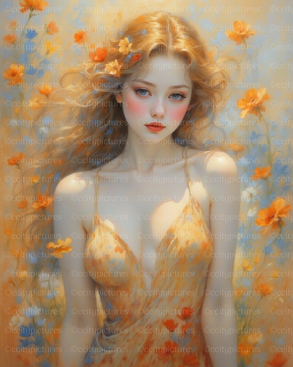 Fine Art Giclee Print, Portrait of a Woman #23-1214