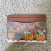 NWT Coach Holiday Essential Card Case In Signature Canvas With Train