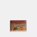 NWT Coach Holiday Essential Card Case In Signature Canvas With Train