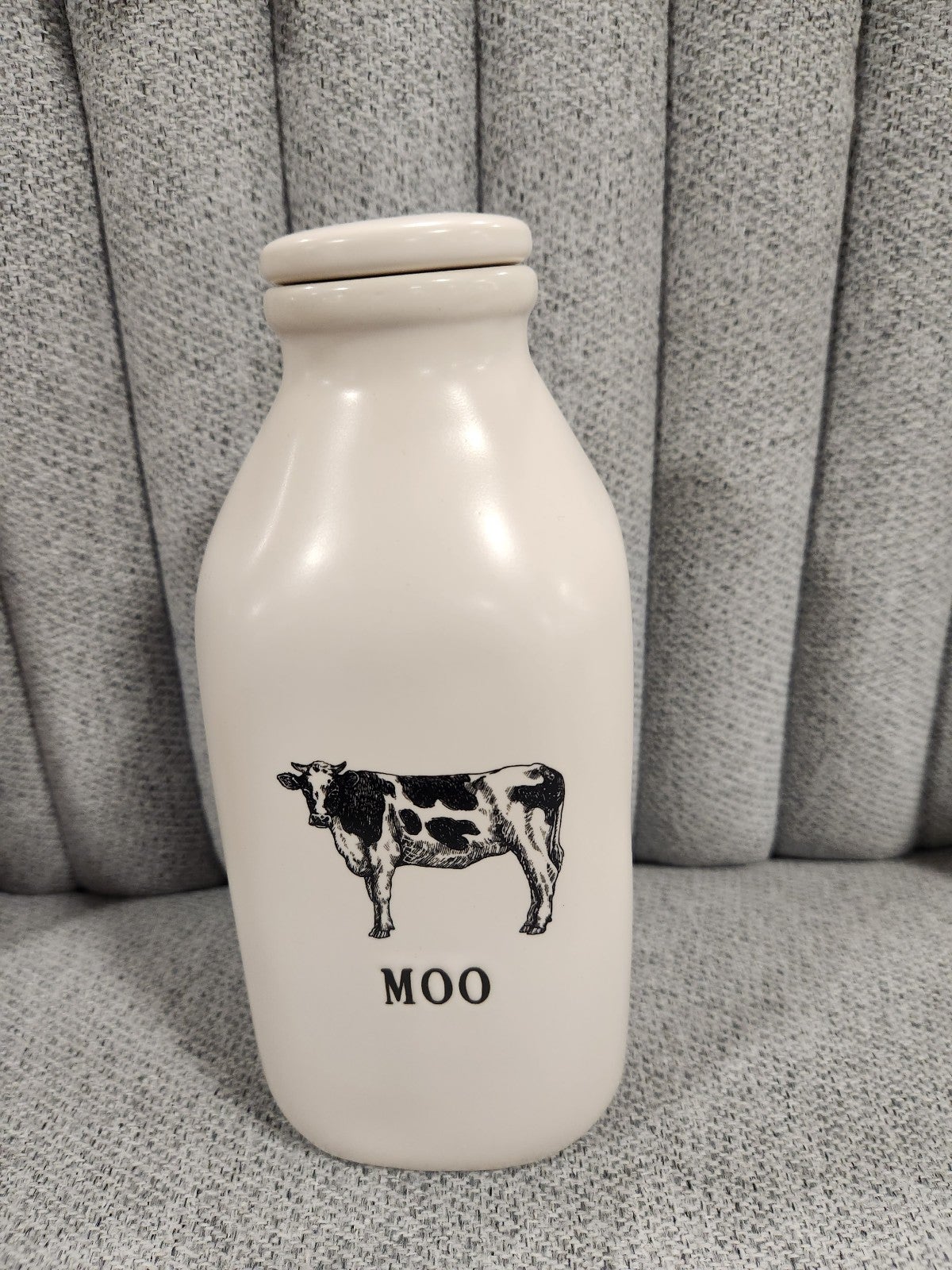 Rae dunn Moo Cow Milk Bottle. Farmline. FARM fresh. New Release 2023
