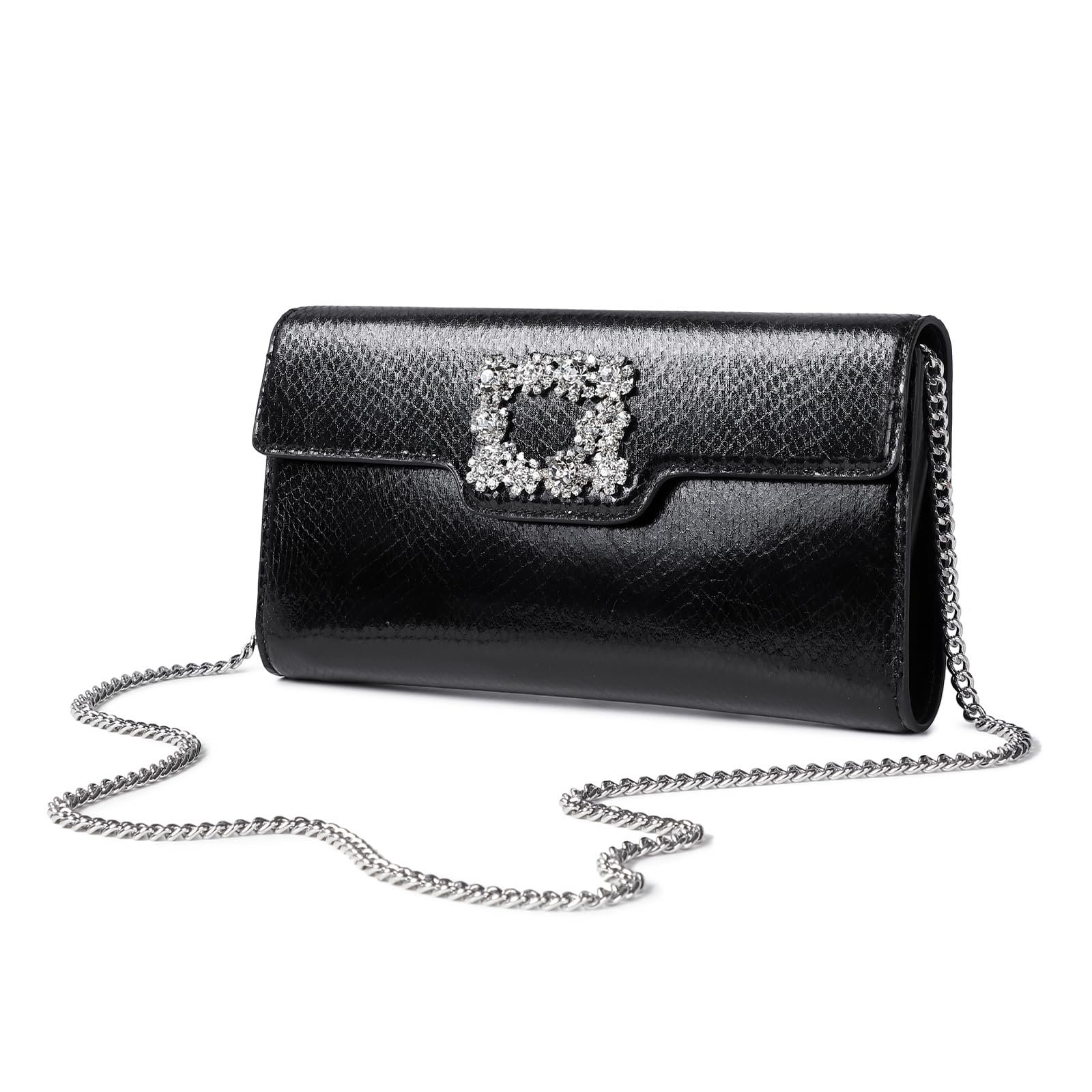 Elegant Rhinestone Evening Clutch - Perfect for Weddings
