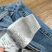 Levi's Mile High Wide Leg Crop Button Fly Women's Blue Jeans Size 28