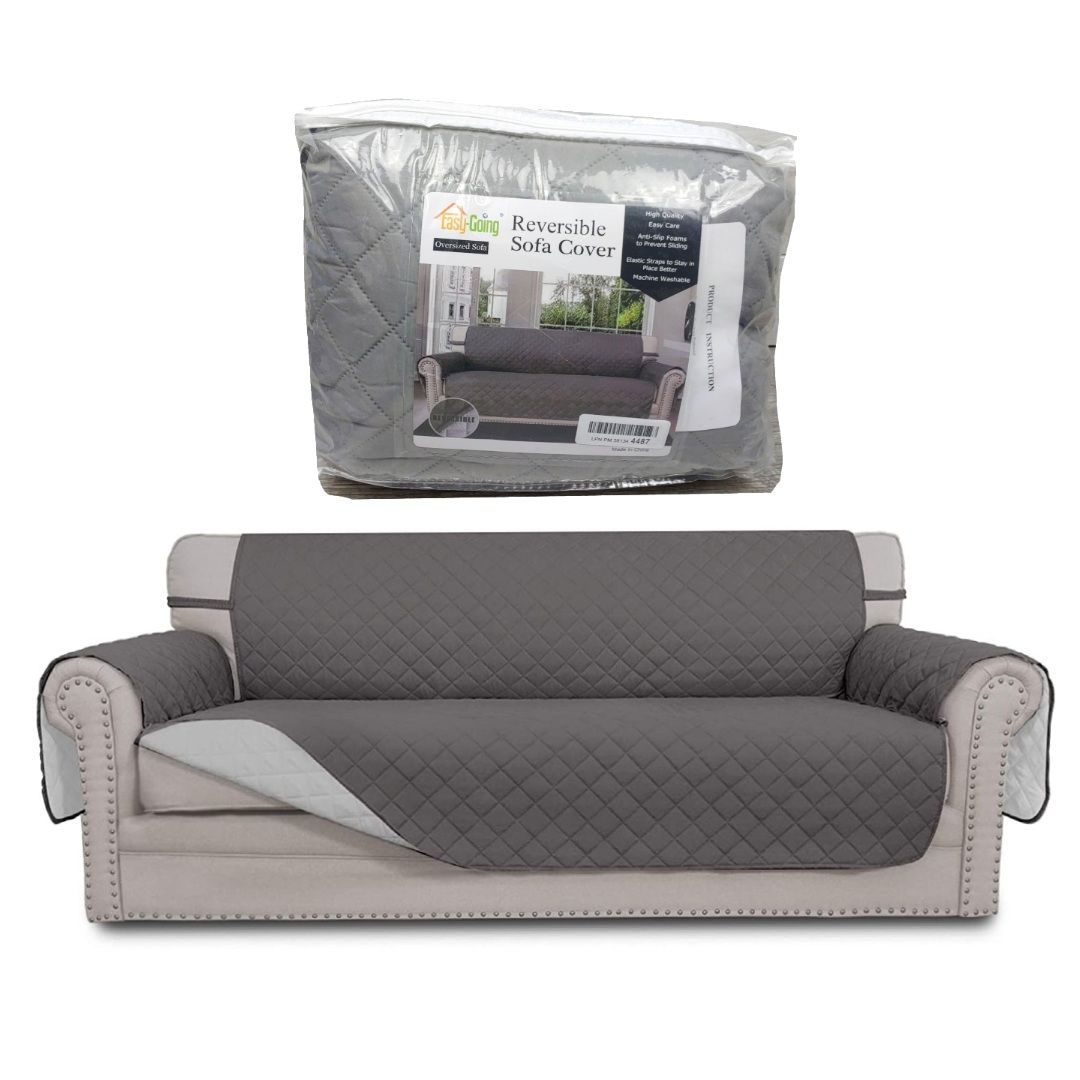 NEW! Easy-Going Sofa Slipcover Reversible OVERSIZED Sofa Cover Water Resistant