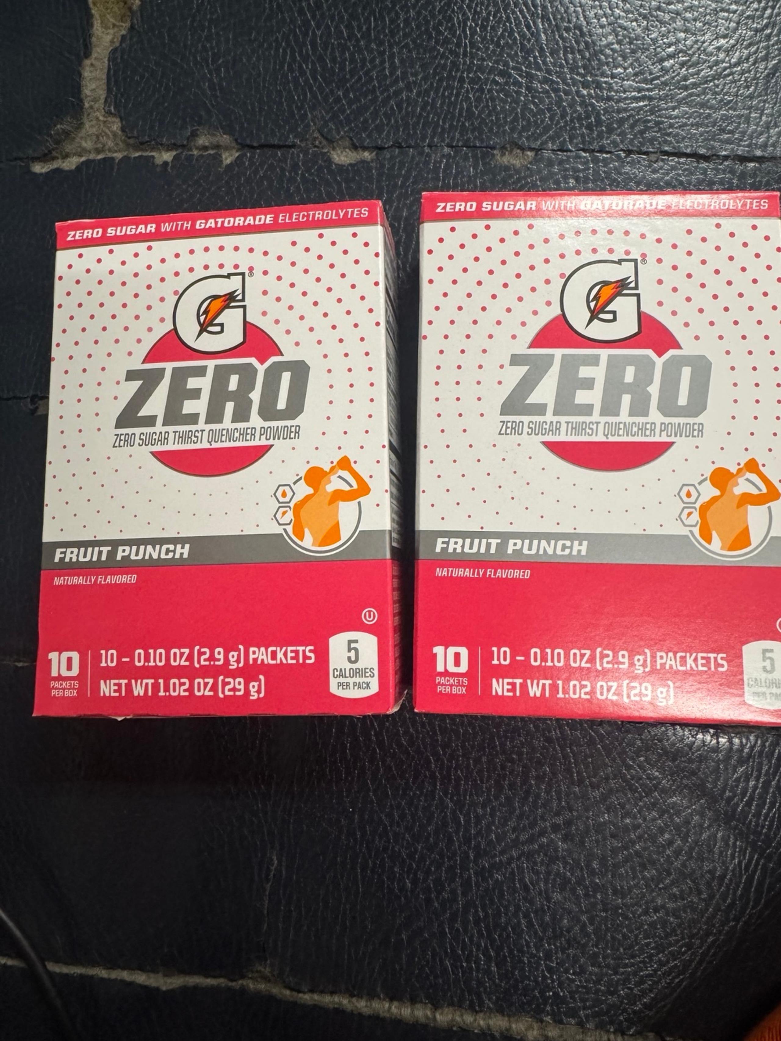 Gatorade Zero Fruit Punch