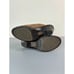 Sofft women's 7M brown leather studded slip on mules clogs casual comfort shoes