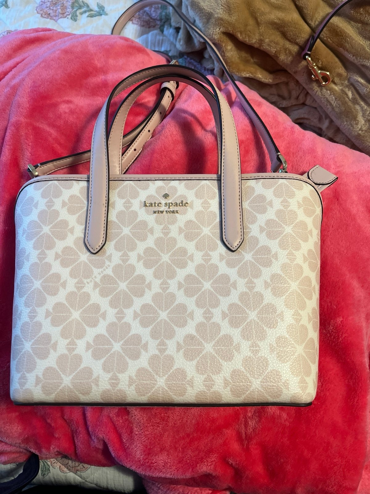 Kate spade small tote , light pink