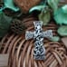 cross heavy-duty jewelry pendant sliver 925