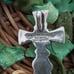 cross heavy-duty jewelry pendant sliver 925