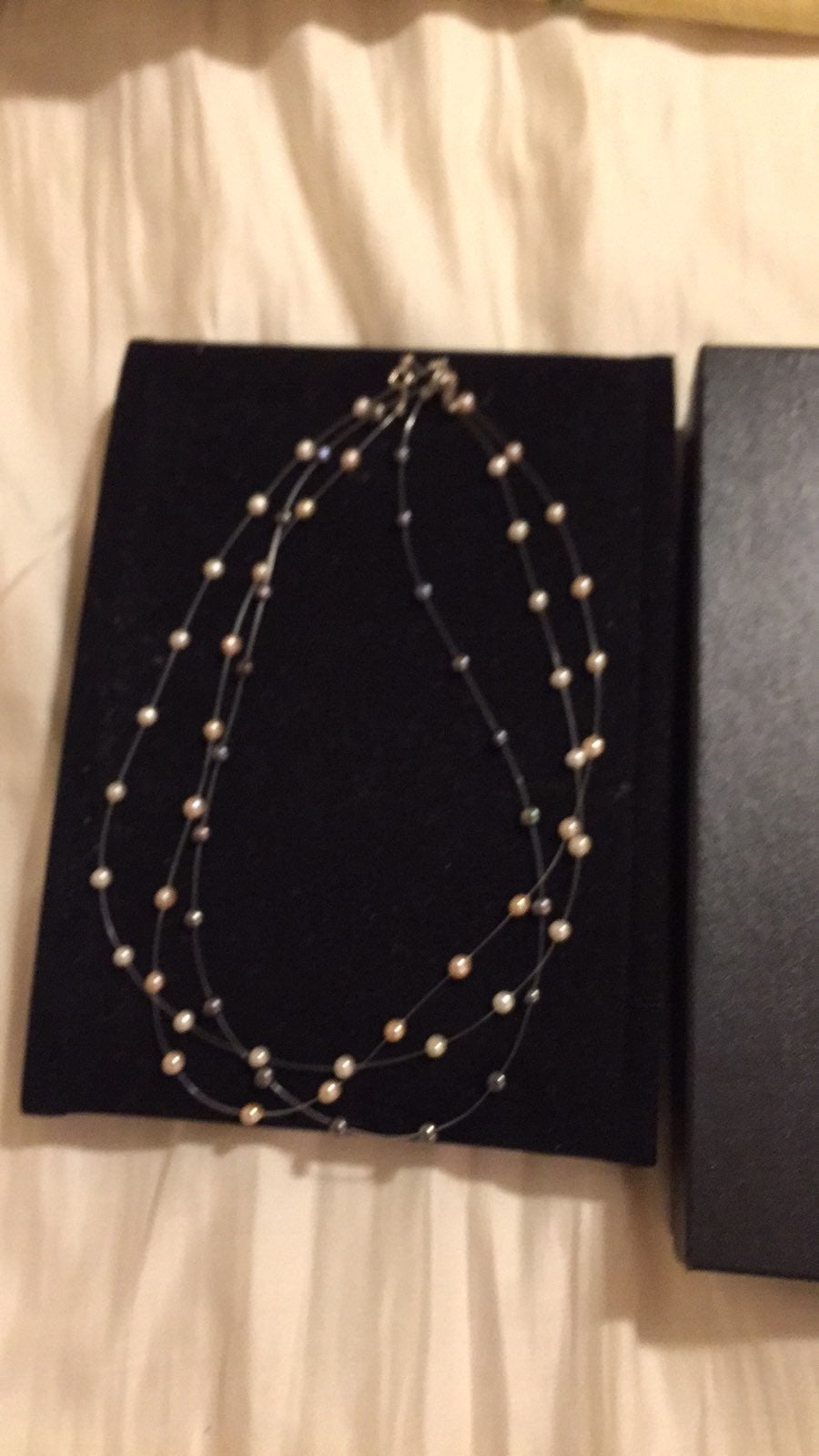 .925 MICRO CORD PEARL NECKLACES