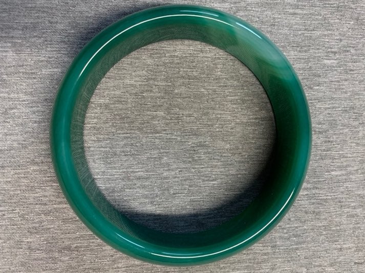 Deep Green Jade Bracelet