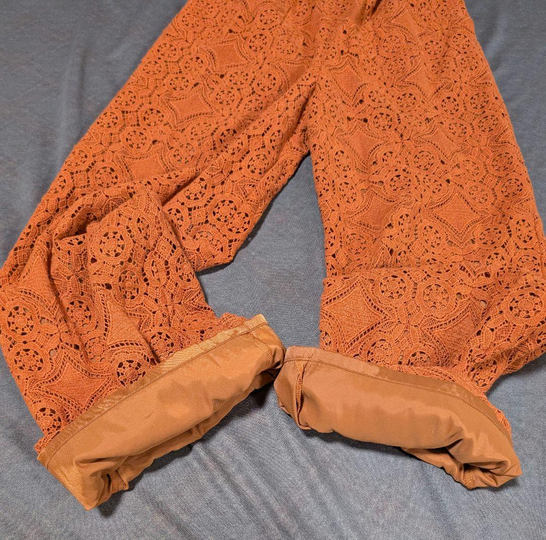最旬ダウン CLANE CHEMICAL LACE SALOPETTE PANTS サロペット・オーバーオール・オールインワン