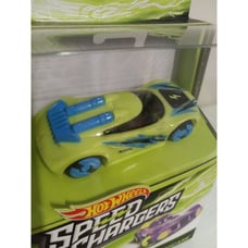 Hot Wheels 2016 Speed Chargers eCHICANE Green Blue Electric Powered Car