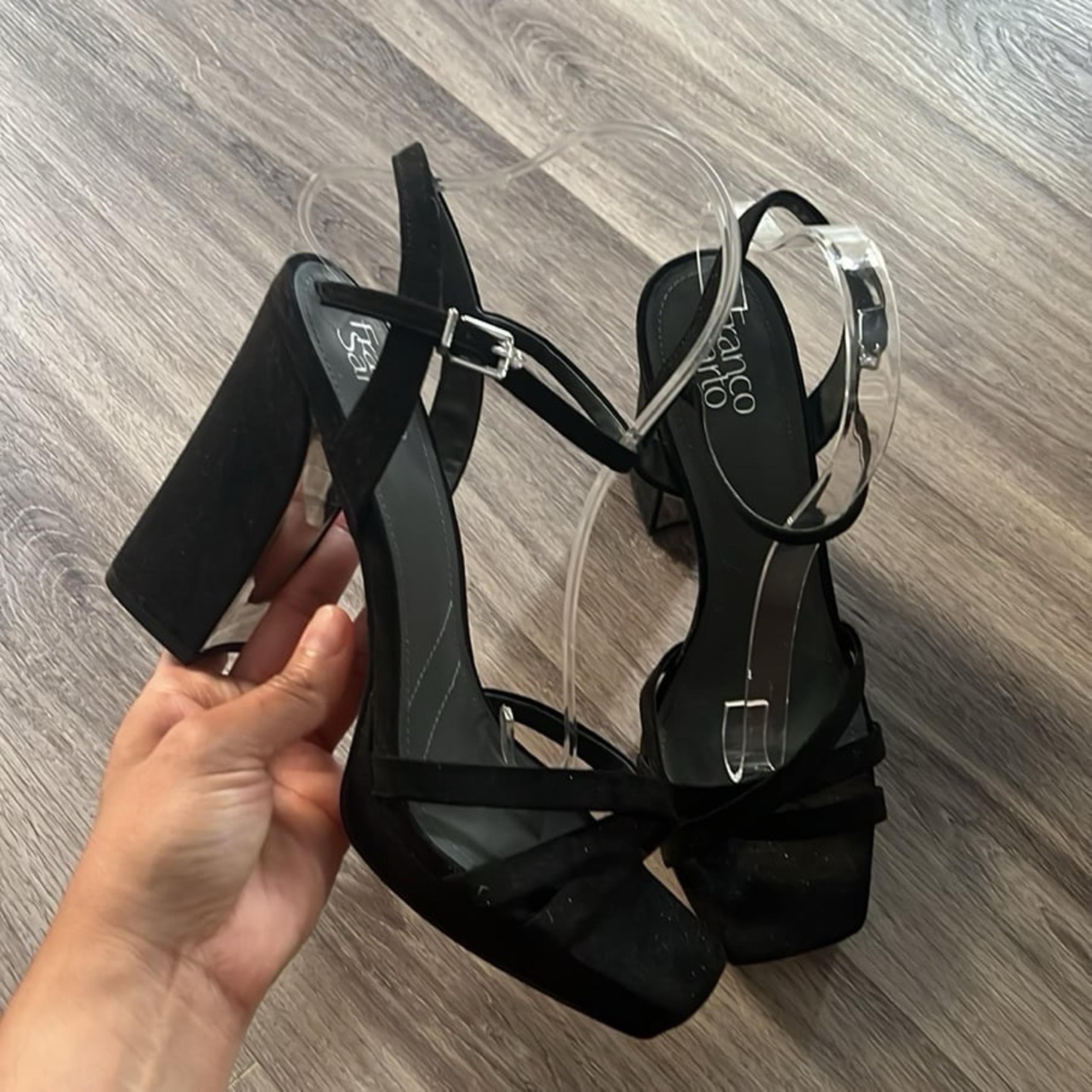 Franco Sarto Heeled Strappy Sandals 10