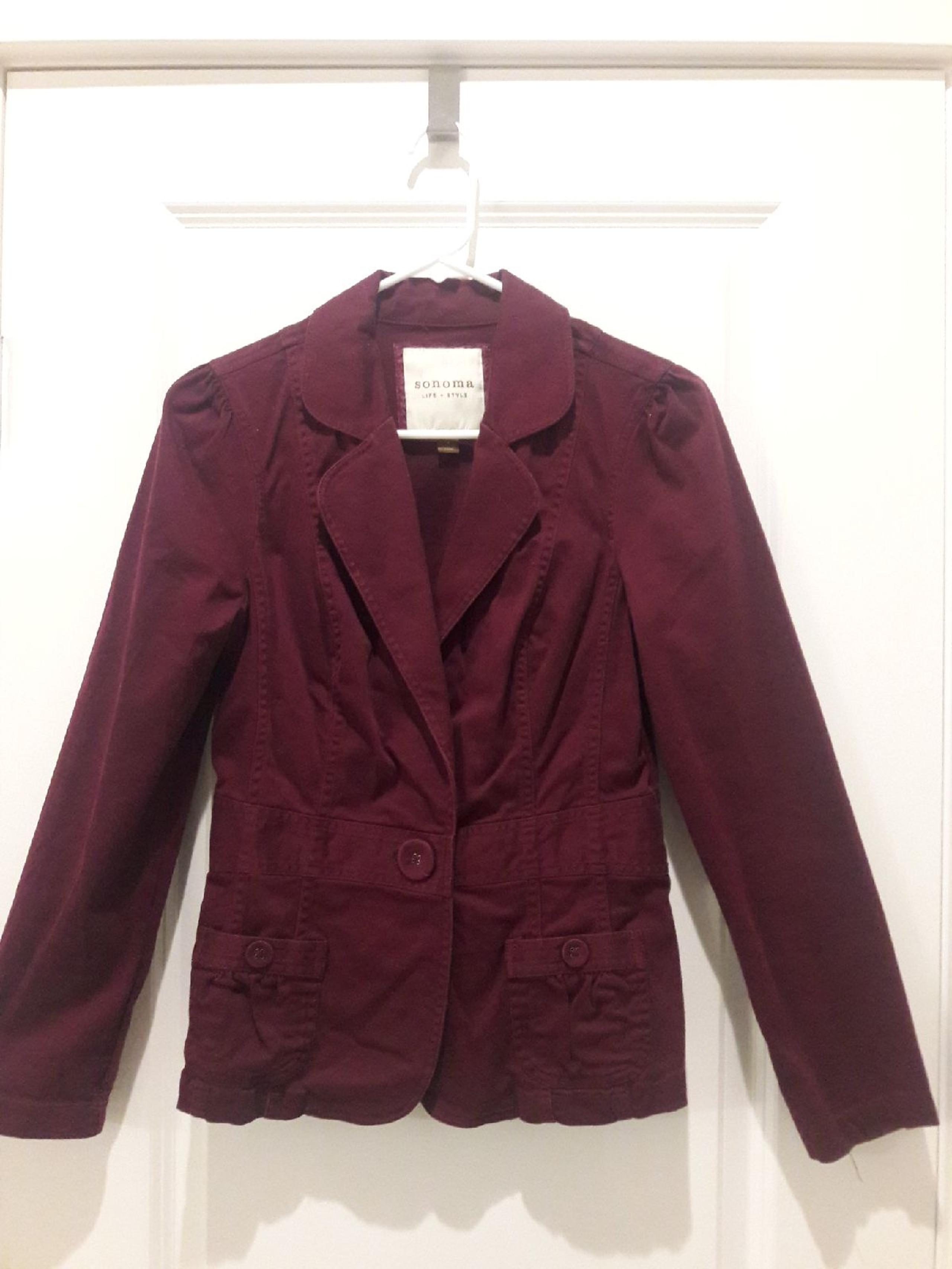 Sonoma Blazer/coat women small