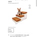 3 tier dog pet stair