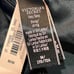 NWT VICTORIA'S SECRET Very Sexy Thong Pantie/Underwear Sz M Black Velvet