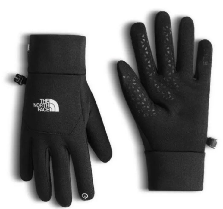The North Face unisex ETIP Gloves Sz Medium Black NWT