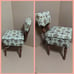 Vintage GILBERT & RYAN Sewing Chair with Storage Under Seat Mid-Century