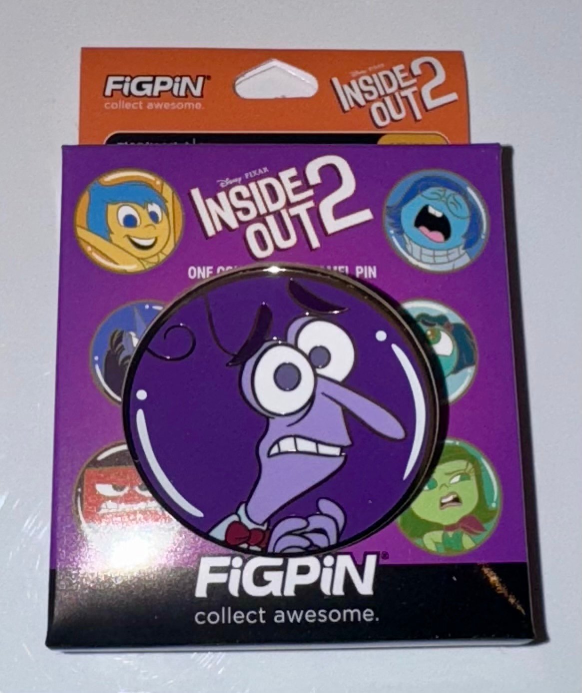 FiGPiN Inside Out 2 Mystery pin Disney Fear SUPER RARE