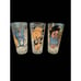 Pepsi Road Runner & Petunia Pig Porky Pig Tumblers 1973 Set of 3 Glasses