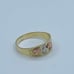 ❤️ 14k solid gold women’s ring lucky ring size 9