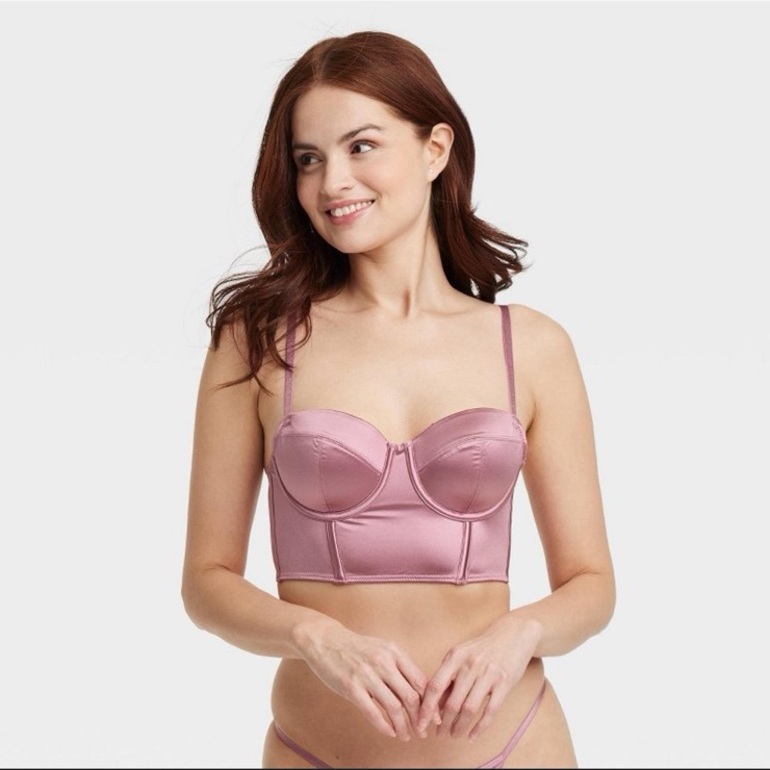 Women's Satin Lightly Lined Lingerie - Auden™ Mauve S