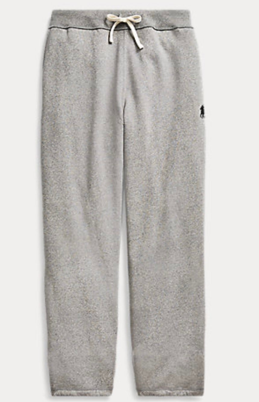 Polo Ralph Lauren Big & Tall Fleece Sweatpant Ash Grey Heather Sz. LT